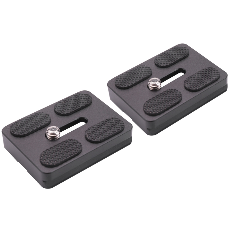 Universal Tripod Quick Release Plate, Arca Swiss Plate for DSLR Camera Tripod Ballhead(PU-50)