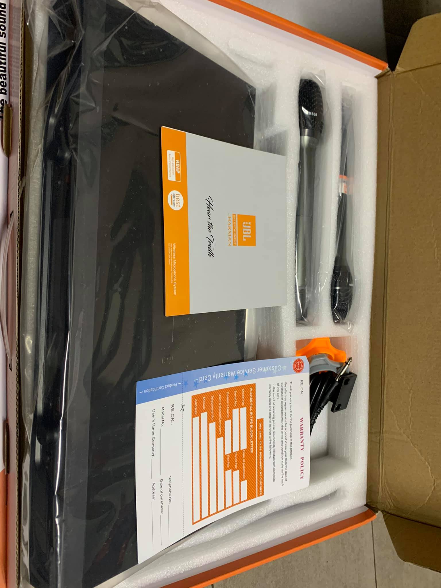 Micro không dây JBL cao cấp VM800 - Hàng nhập khẩu