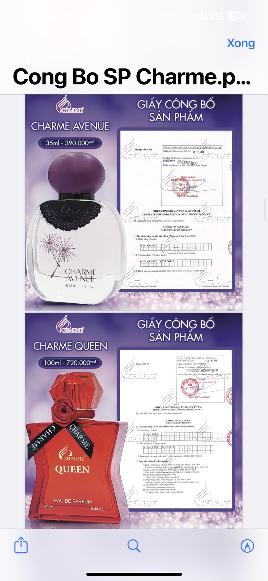 Nước hoa Queen 100ml MẪU CŨ