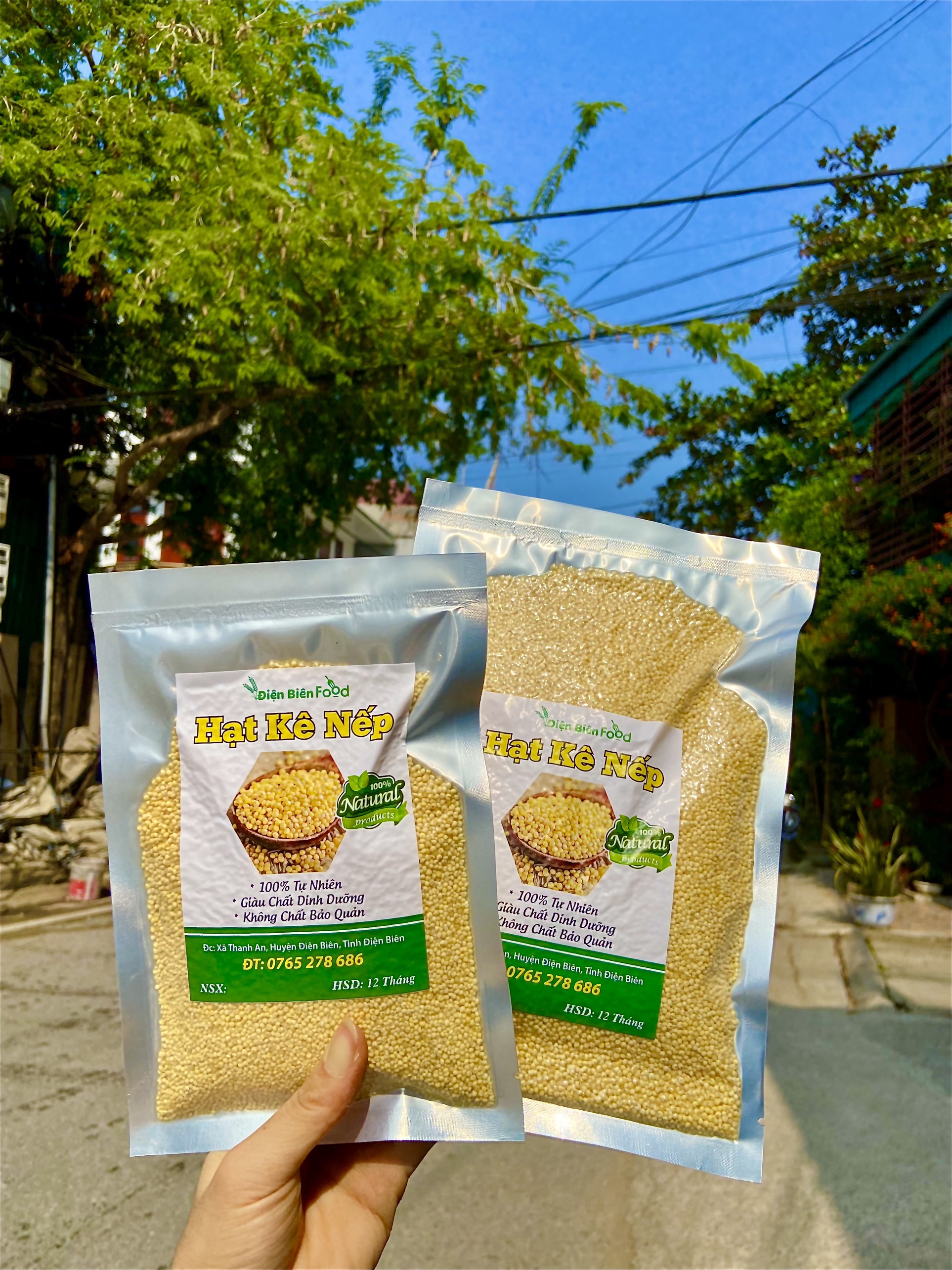 hạt kê nếp điện biên
