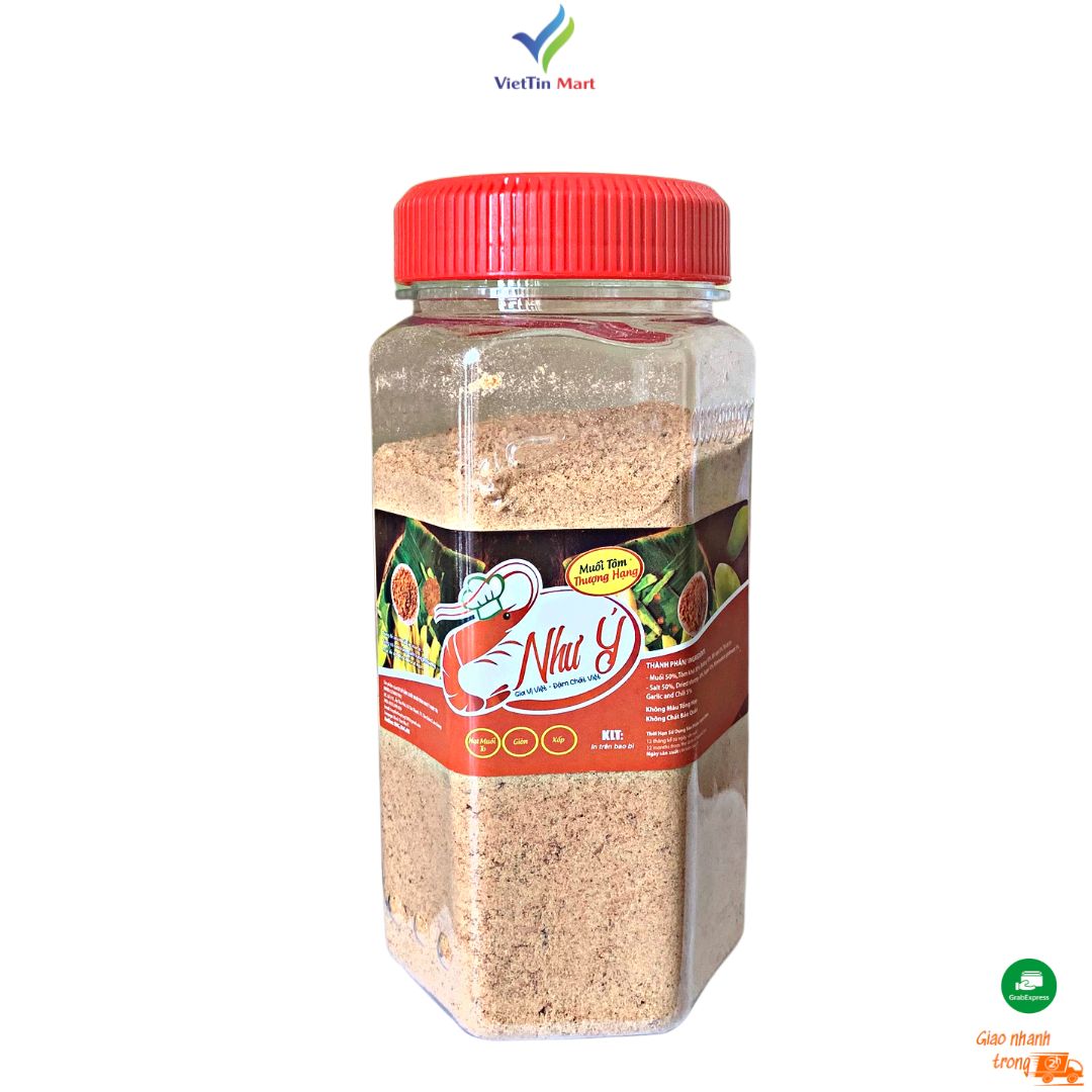 Muối tôm như ý hủ 60g/hủ 400g hạt to