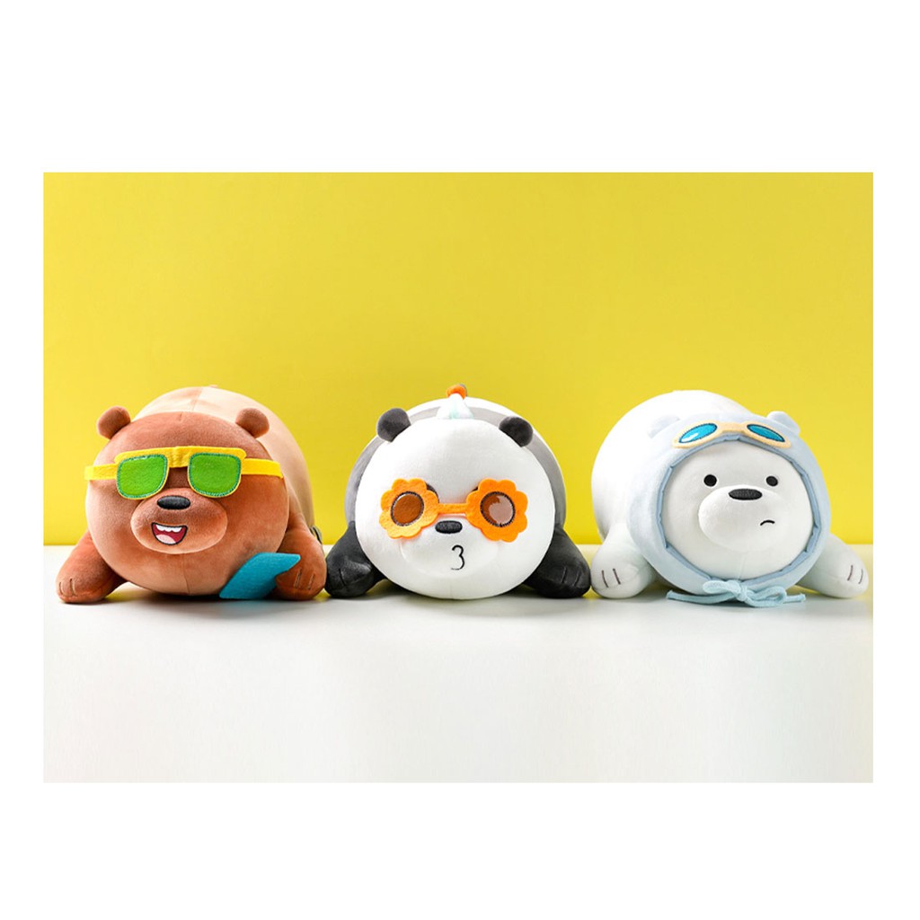 We Bare Bears x Miniso Búp bê tư thế nằm sấp