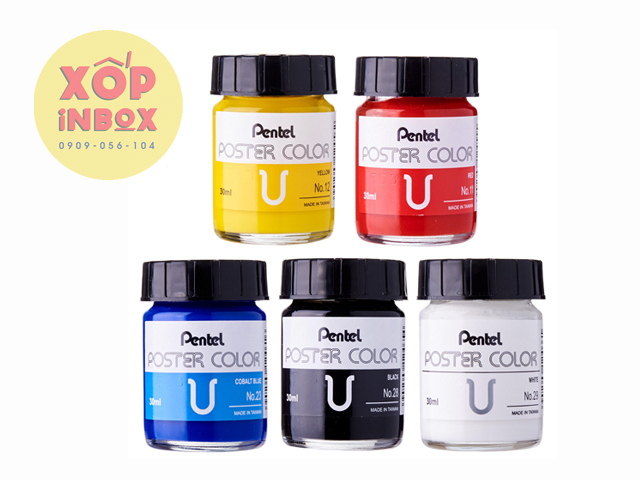 Màu Poster Pentel/Dooly Hủ lẻ 30ml