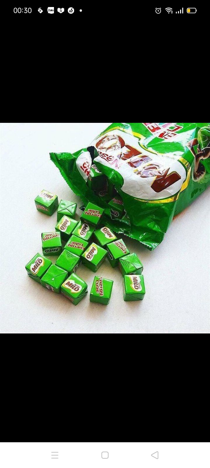 [HCM]Kẹo milo cube gói 100 viên date mới