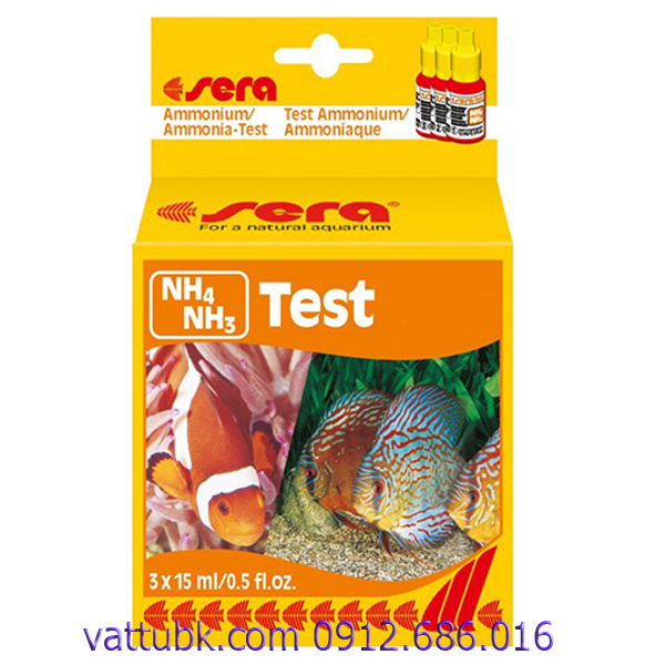 Test Kit thử độ NH3/NH4 nước thủy sản (Đức)