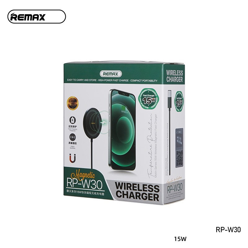 Đế sạc nhanh không dây remax rp-w30 15w