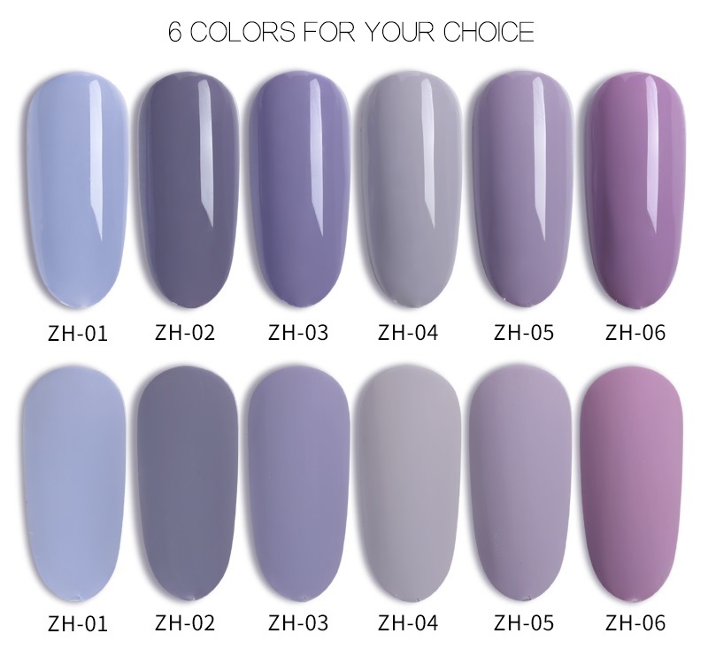 [HCM]Sơn gel AS - màu tím xanh mã ZHZ
