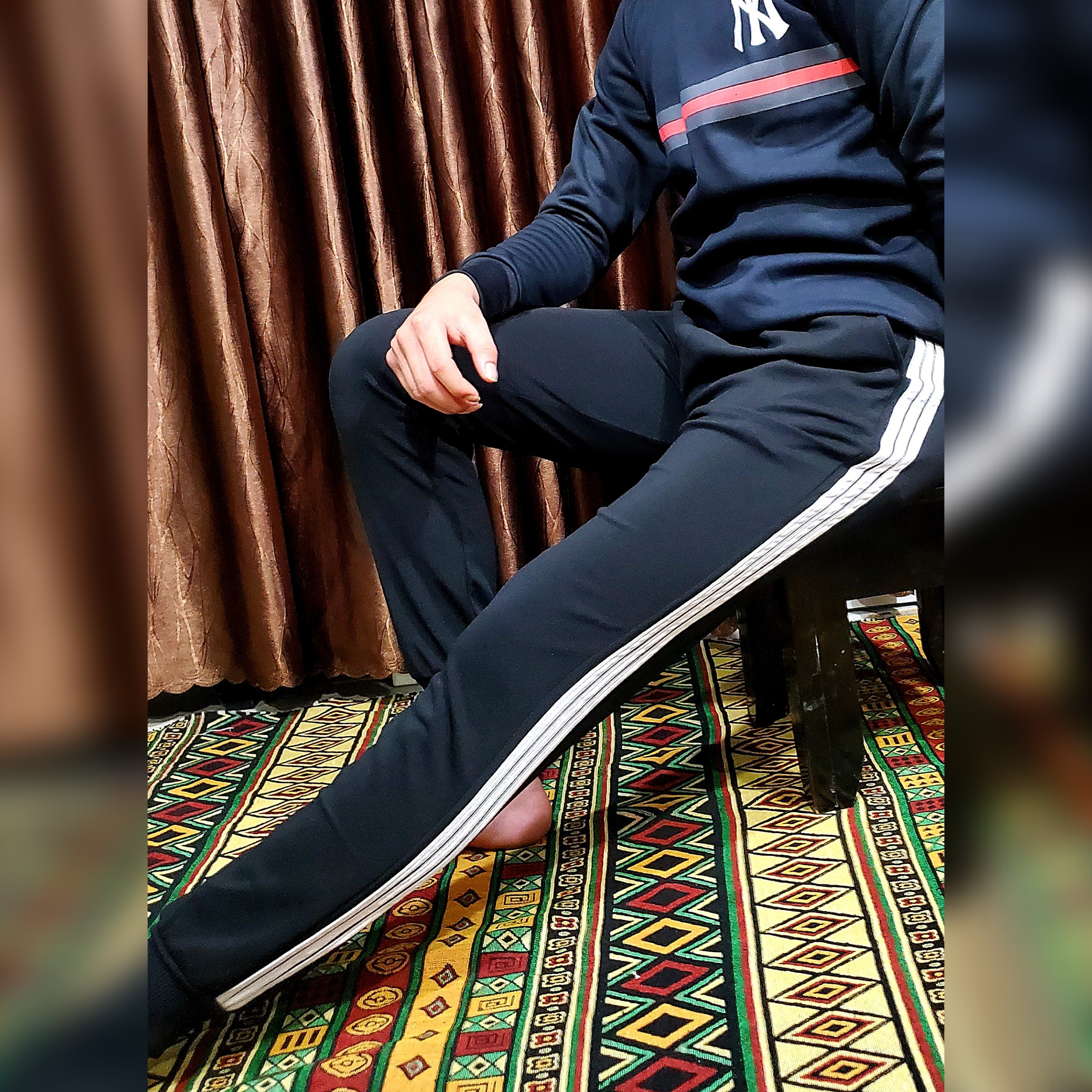 Quần Dài Thể Thao Jogger - Chất Thun Thể Thao Polyester - Chất Dày Dặn Co Giãn 4 Chiều