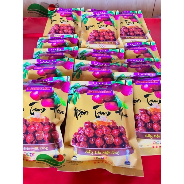 Mận tam hoa sấy dẻo mật ong Mộc Châu 200gr