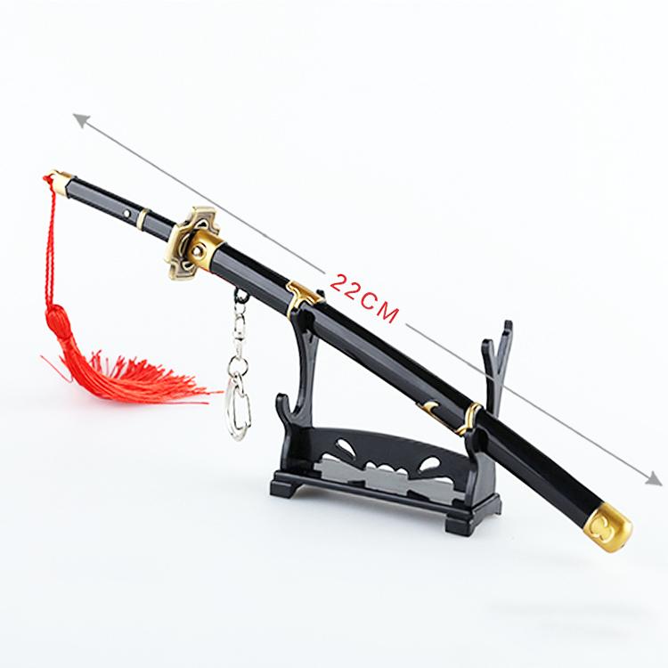 Mô hình móc khóa Kiếm Zoro Yubashiri One Piece (tặng kèm bộ giá đỡ)