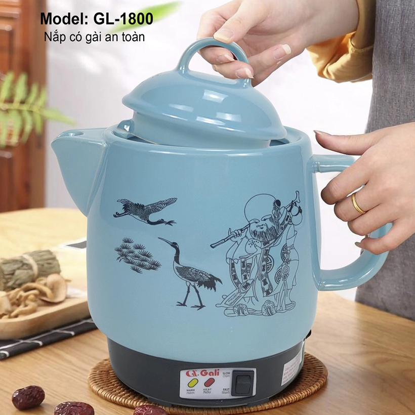 Ấm sắc thuốc điện 3.3 lít Gali GL-1800