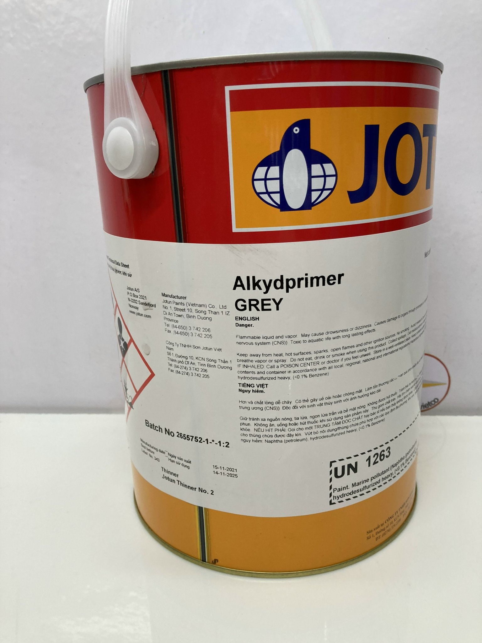 Sơn lót chống rỉ Jotun Alkyd Primer 5L