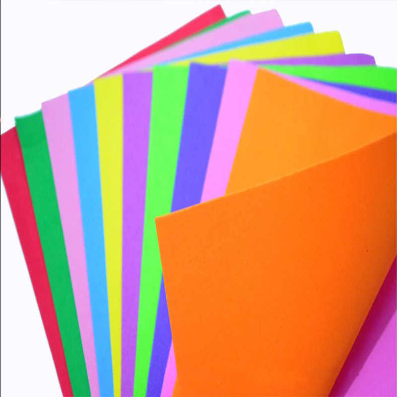 10 tờ giấy xốp các màu khổ A4