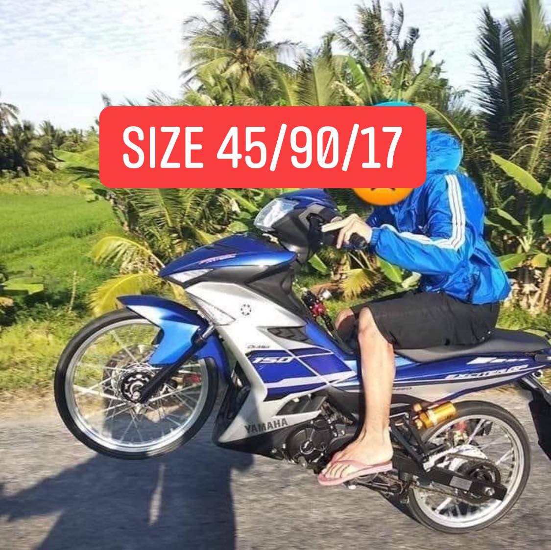 Vỏ lốp xe máy Camel - 900 GAI DUNLOP size  45/90 - 50/100  - 60/80  - 70/80  -80/80 - 17 inches - (sử dụng ruột/săm)