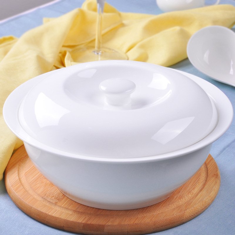 thố sứ đựng cơm có nắp - thố sứ đựng cơm