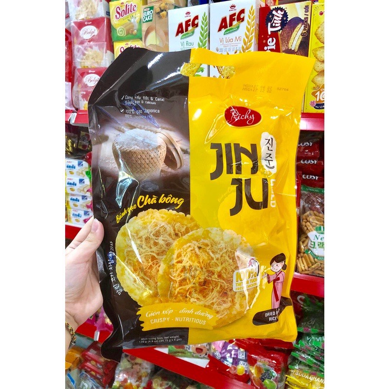 Bánh gạo JinJu các vị 134.4g