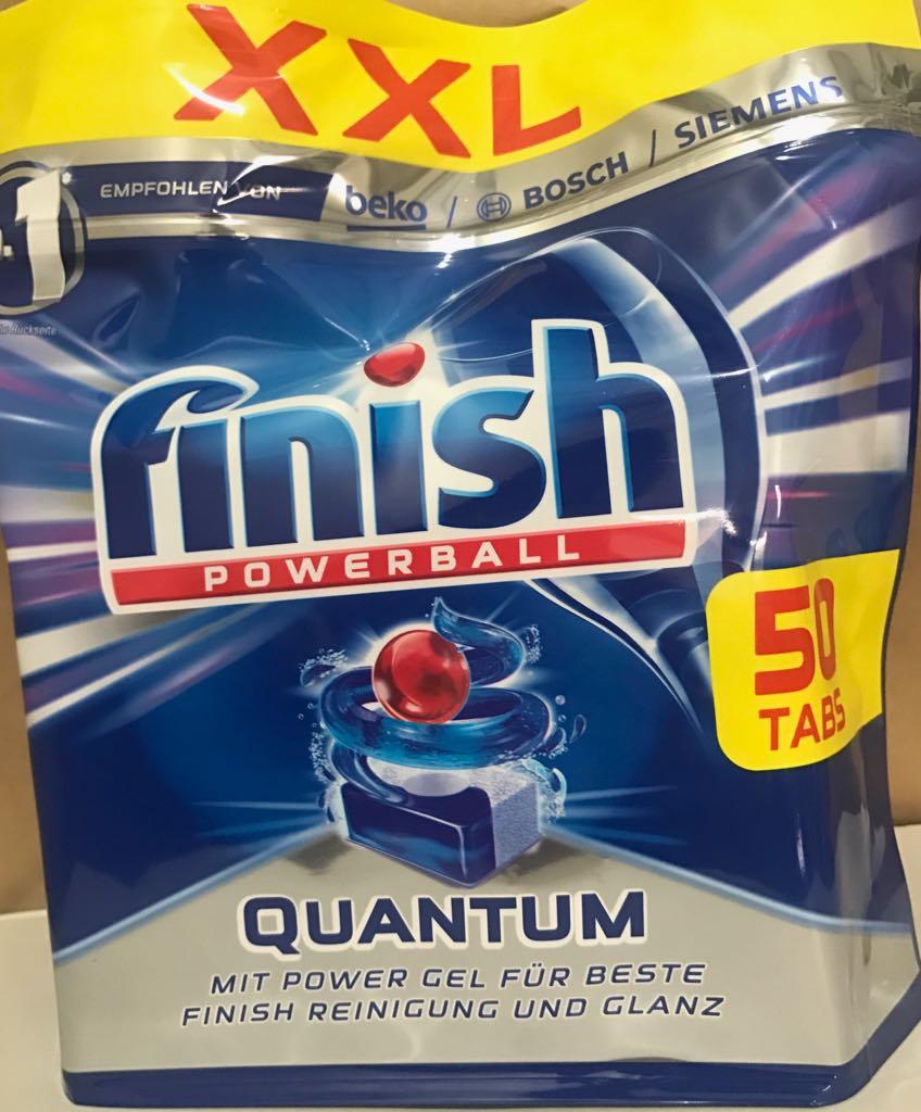 Viên rửa chén Finish quantum 72 tabs