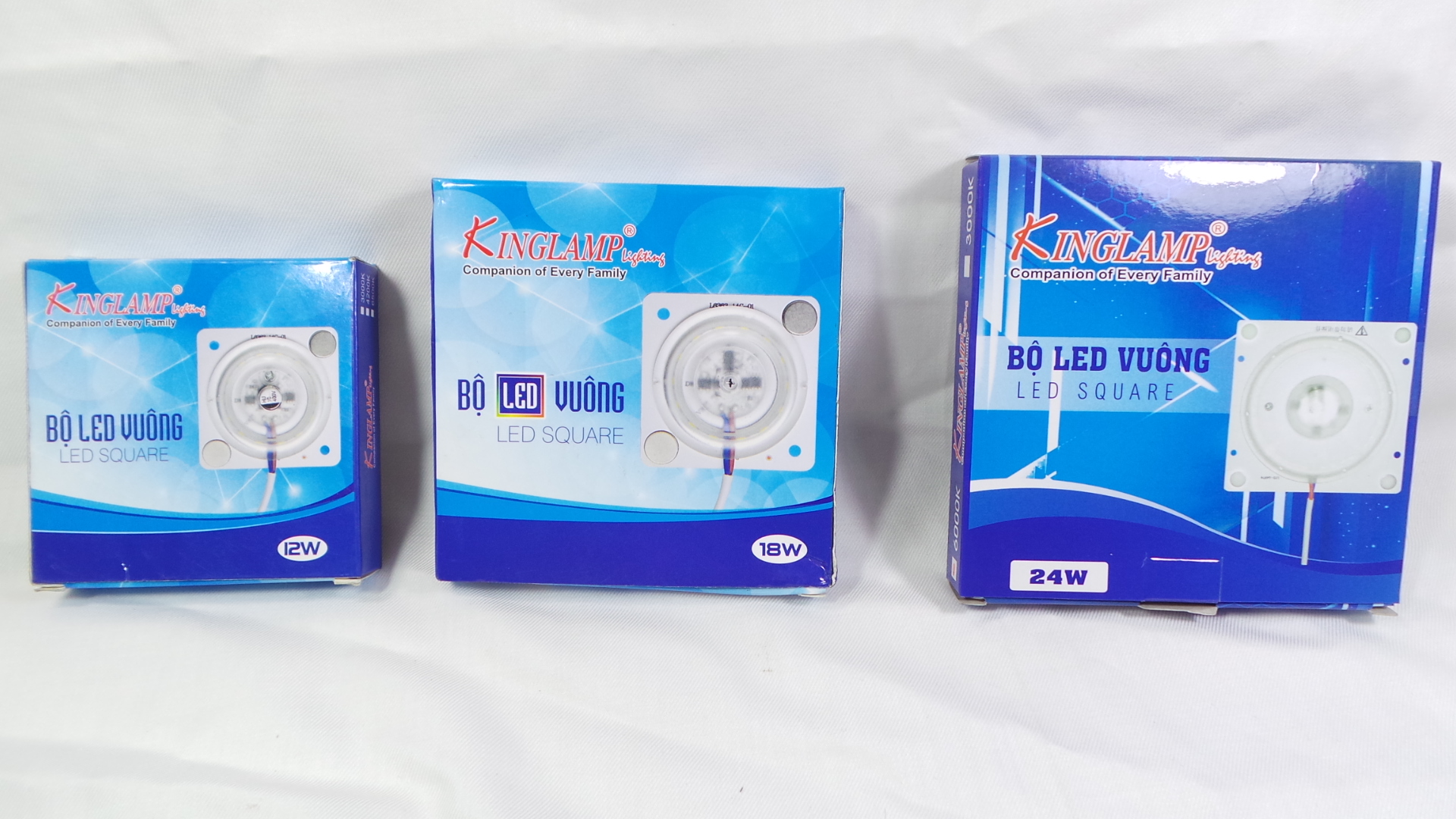 Bộ led vuông (12W-18W-24W)
