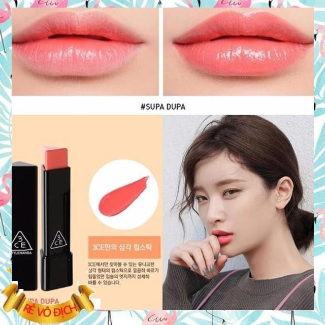 [Hàng chính Hãng- Shop sale lỗ lấy hàng mới] Son Dưỡng 3CE Có Màu GLOW JAM STICK SUPA DUPA