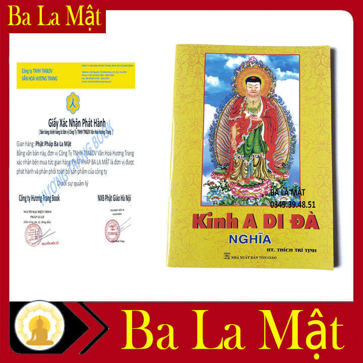 Kinh A DI ĐÀ GIẢNG NGHĨA ( BA LA MẬT SHOP )