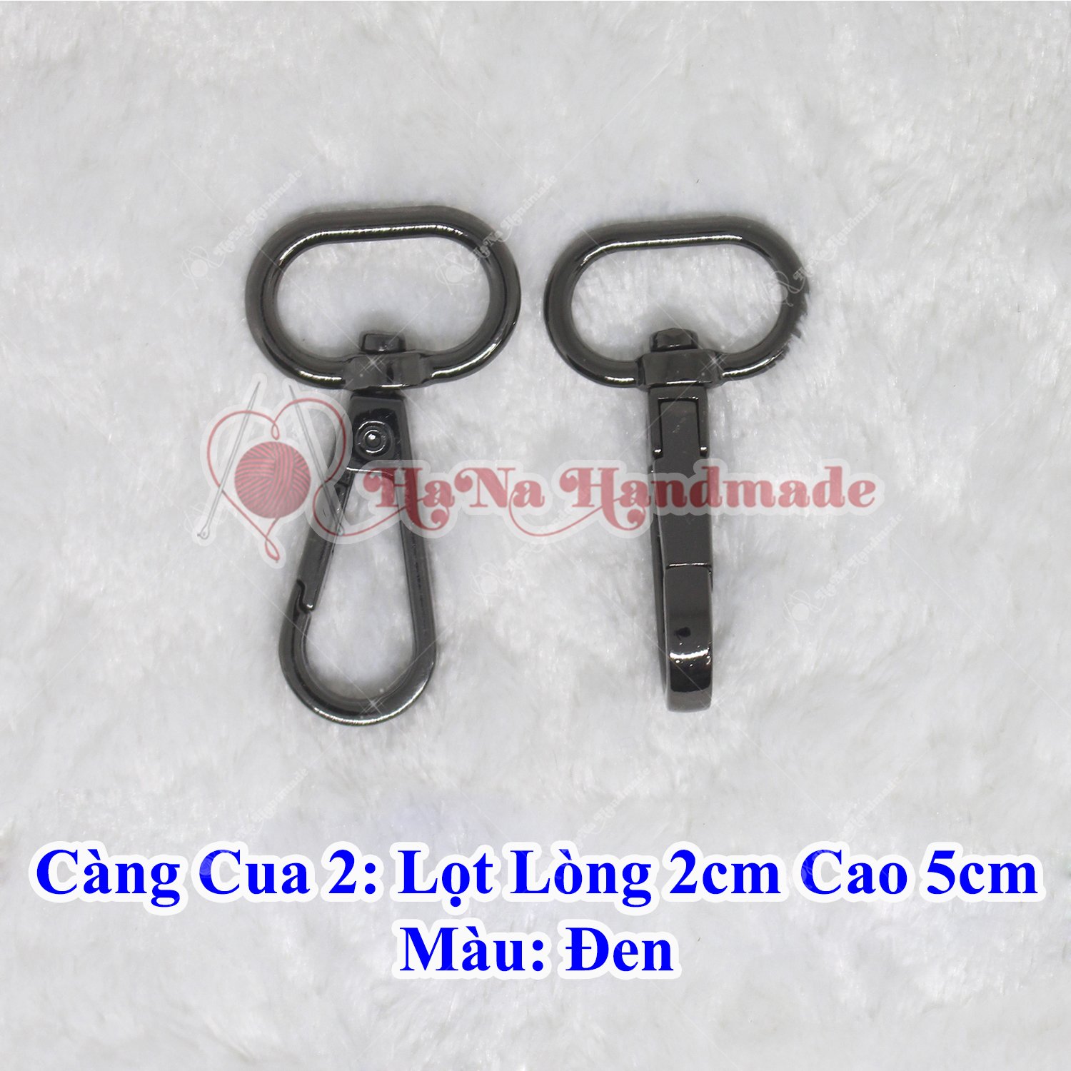càng cua 12k gắn túi xách