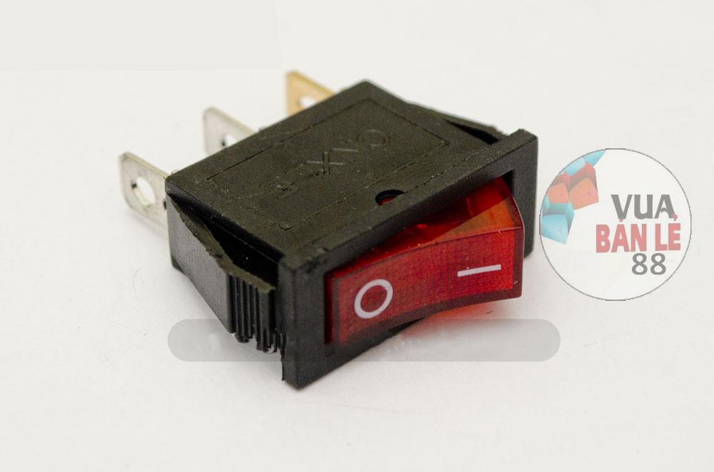 Công tắc nguồn KCD3 15A-220V [có đèn]