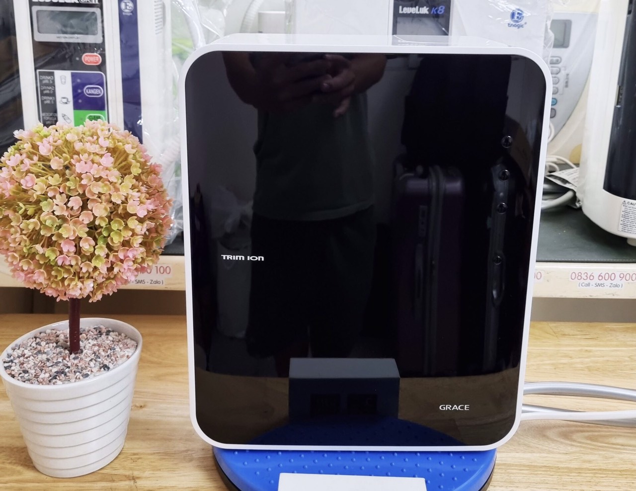 Máy lọc nước ion kiềm Trim ion Grace [Máy mới full thùng]