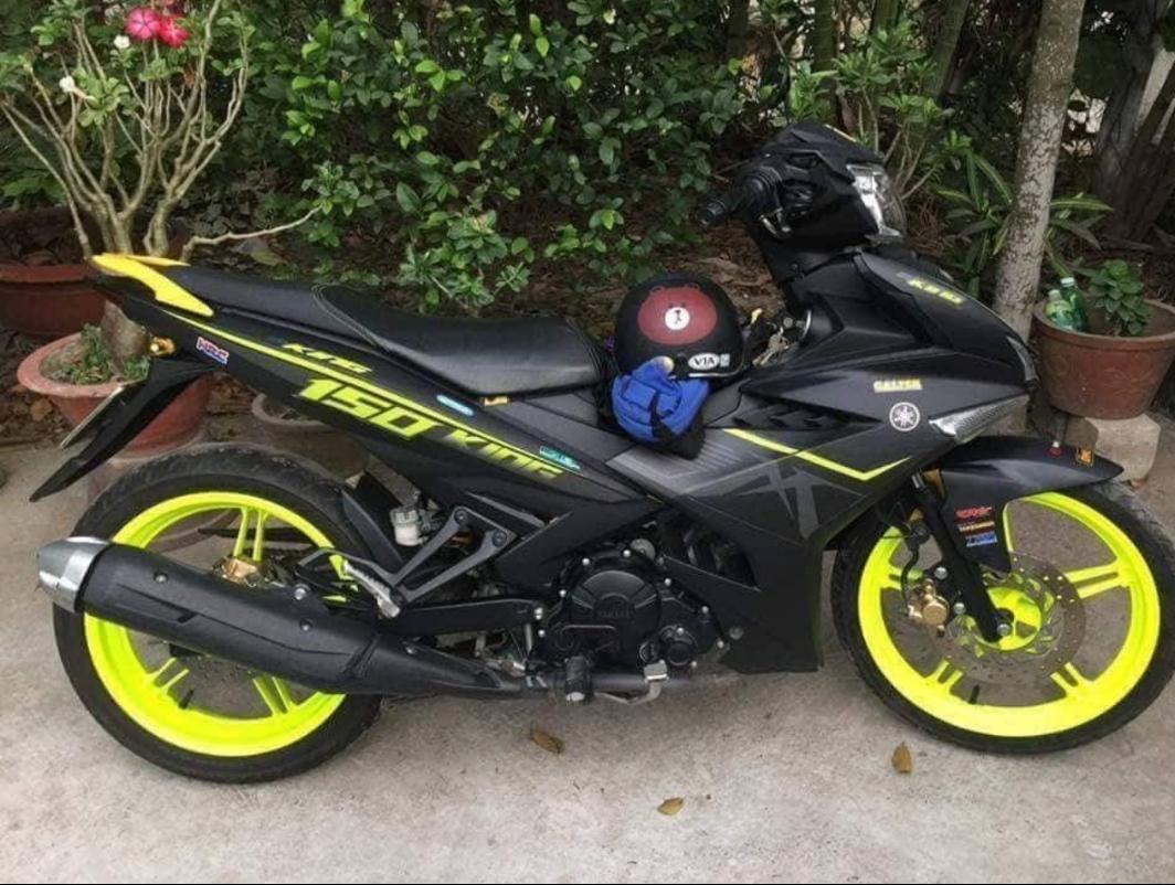 tem rời ex 150 mx king xanh dạ quang nhám