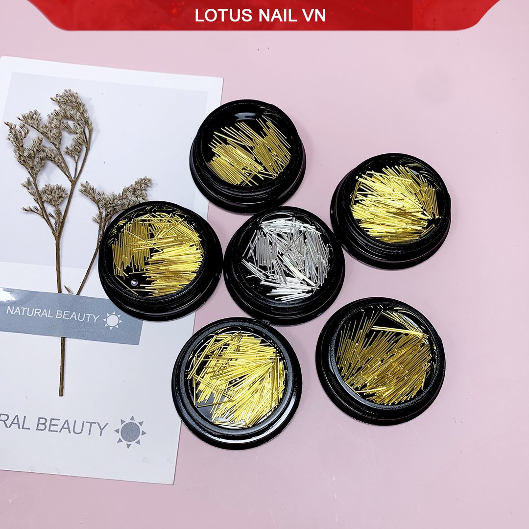 Thanh phụ kiện nail trang trí móng