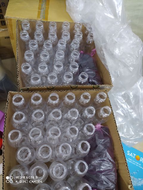 Combo 100 nắp chai nhựa đủ size
