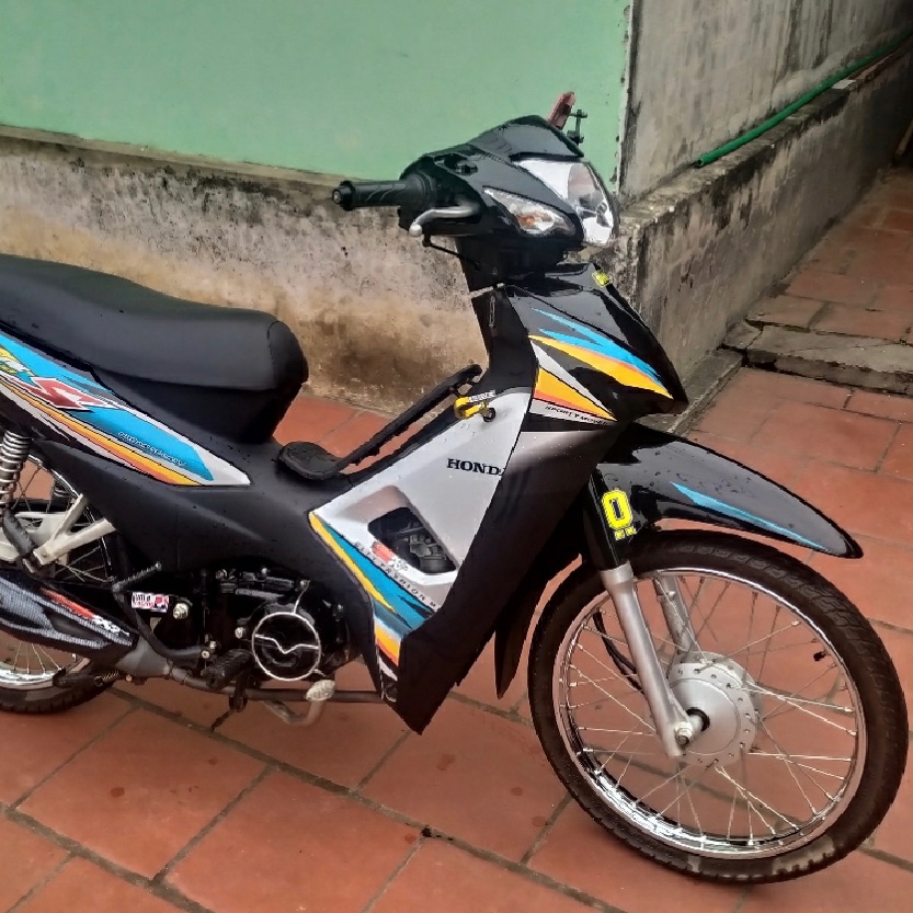 Tem rời wave 2017 dán xe đen