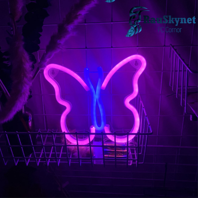 Đèn led neon trang trí phòng, decor phòng ngủ - phòng game