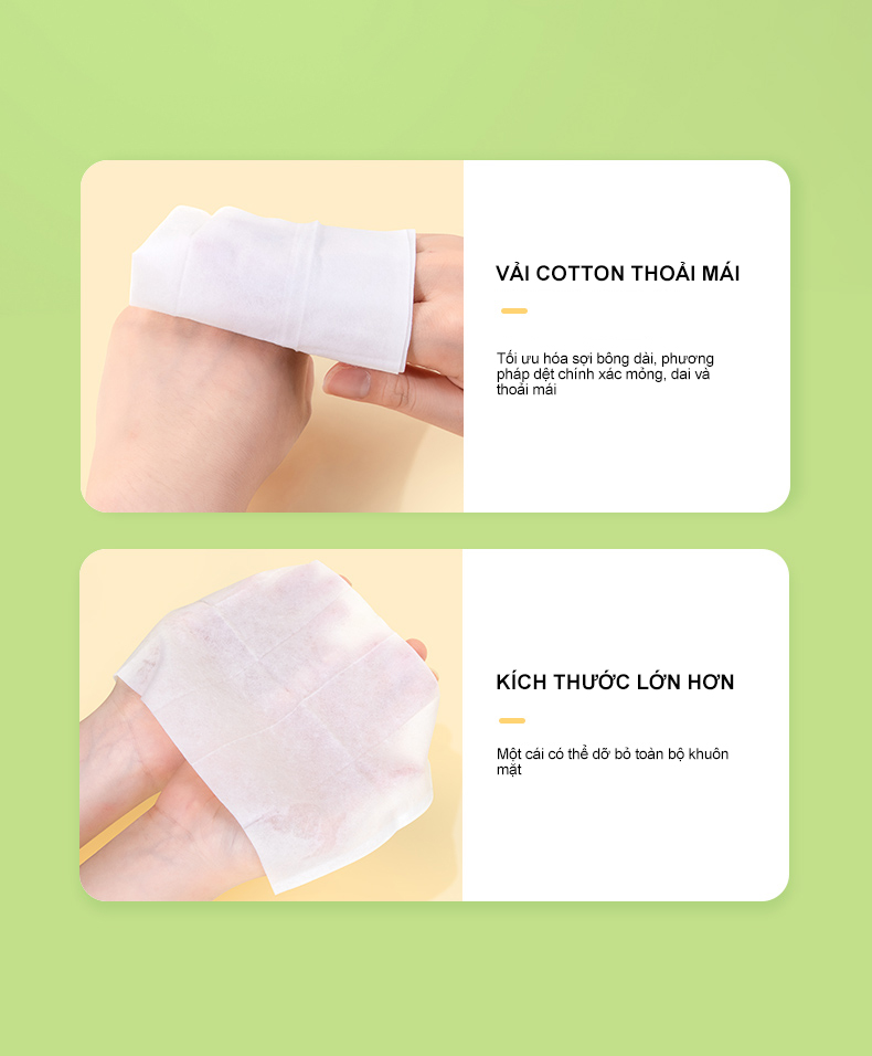 Khăn tẩy trang tẩy trangbông tẩy trang