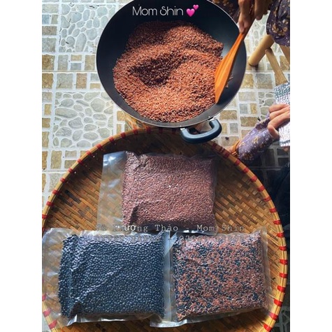 TRÀ GẠO LỨT RẪY MIX ĐẬU ĐEN XANH LÒNG