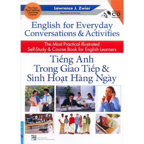 Sách-English for Everyday Conversations & Activities (Kèm CD)- Sách Tiếng Anh Giao Tiếp & Sinh Hoạt Hàng Ngày