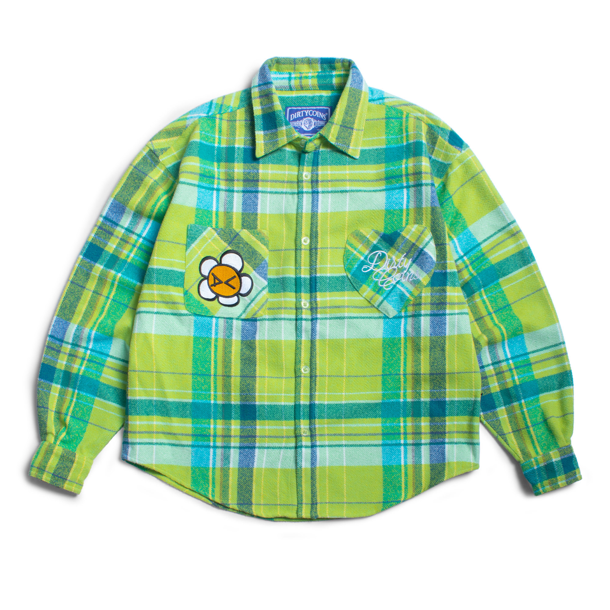 Áo Khoác DirtyCoins Love Flannel Jacket