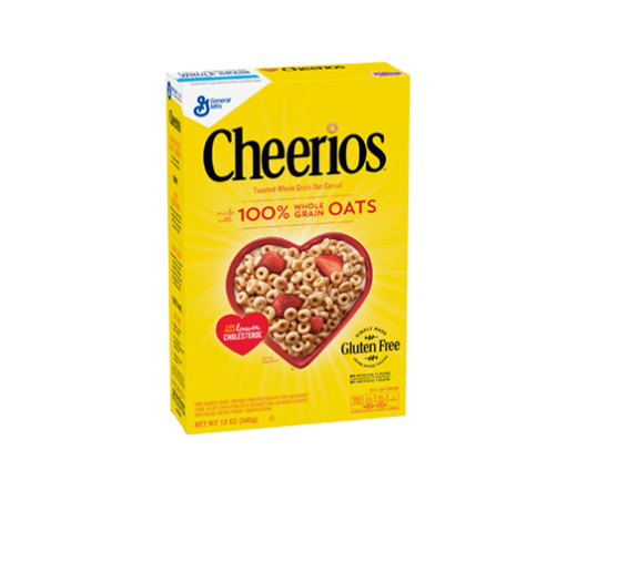 100% Oats Yến mạch General Mills hiệu Cheerios 340g