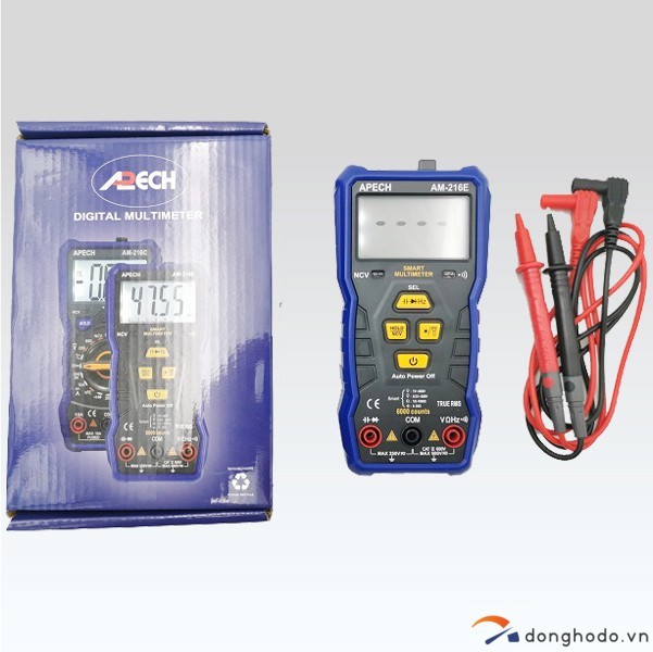 [HCM]Đồng hồ vạn năng điện tử APECH AM-216E