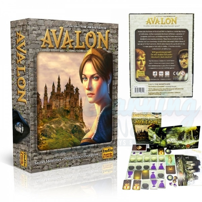 [HCM]Trò chơi AVALON - Avalon Game Cards Lancelot | Bộ thẻ bài trò chơi Truyền Thuyết Vua Arthur -Sứ Mệnh Hiệp Sĩ