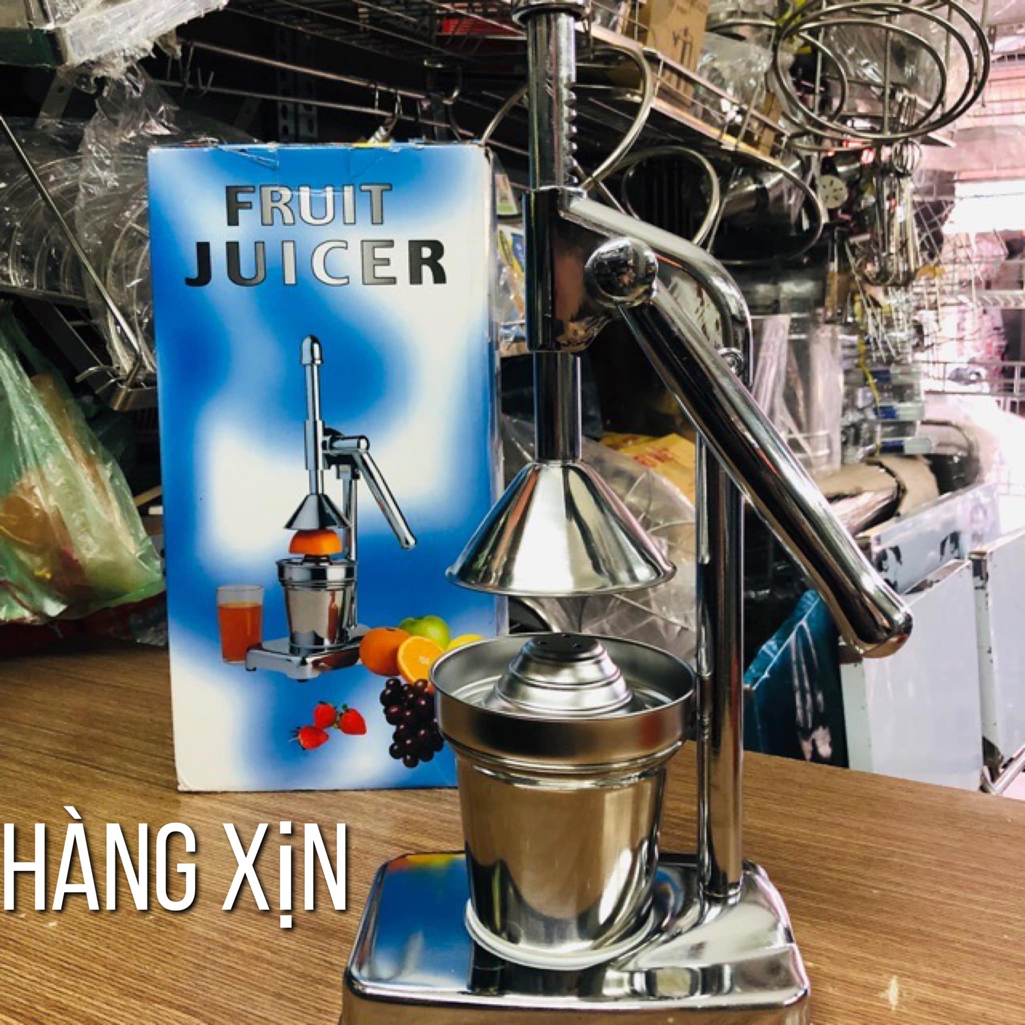 (RẺ VÔ ĐỊCH) MÁY ÉP CAM  CHÍNH HÃNG INOX 5.8KG