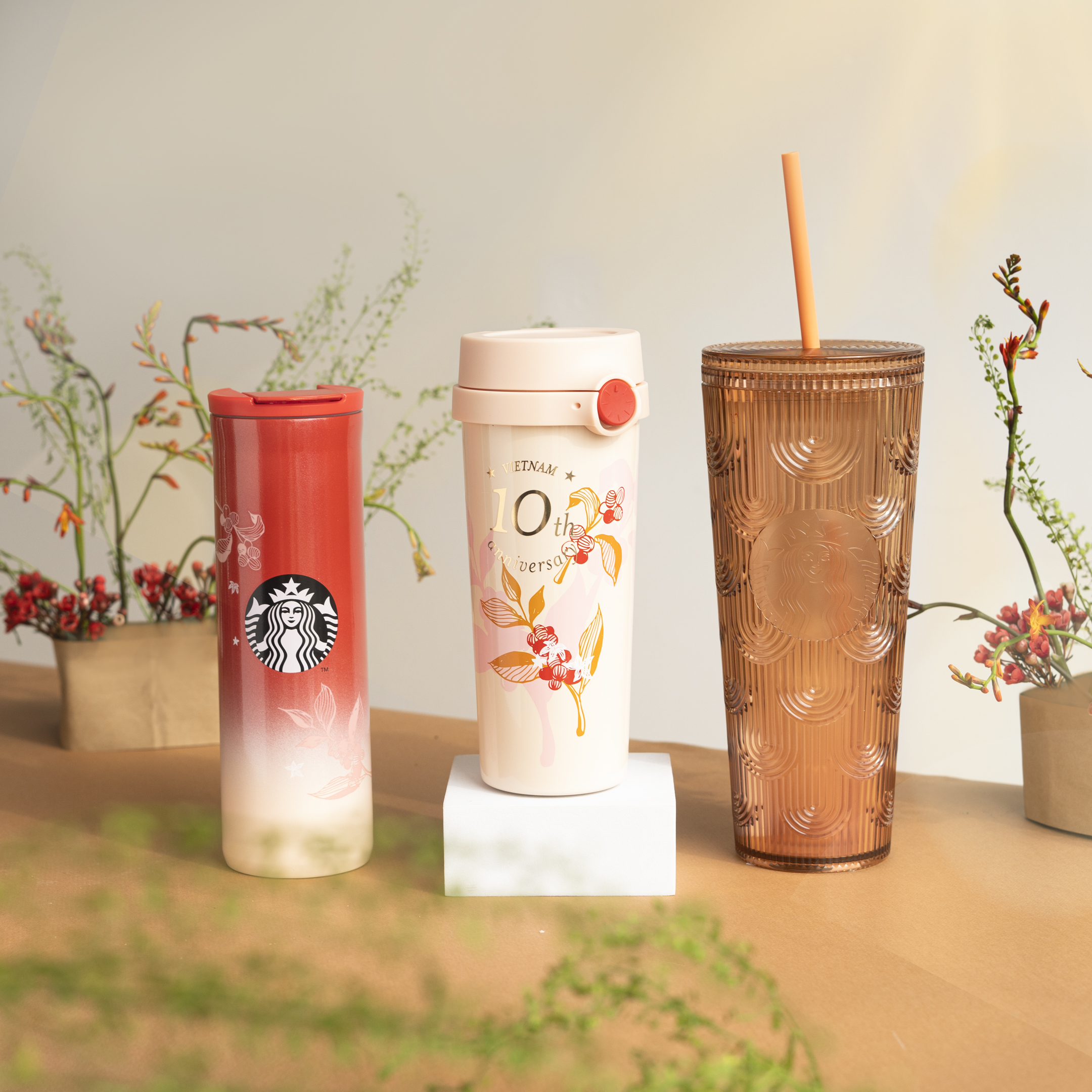 Bình Starbucks 16Oz (473ml) Irma Gold