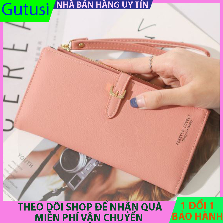 Ví nữ cầm tay thời trang nhiều ngăn ví thời trang nữ để điện thoại bóp nữ thời trang giá rẻ, xả kho thu hồi vốn ví da nữ cao cấp chuẩn đẹp