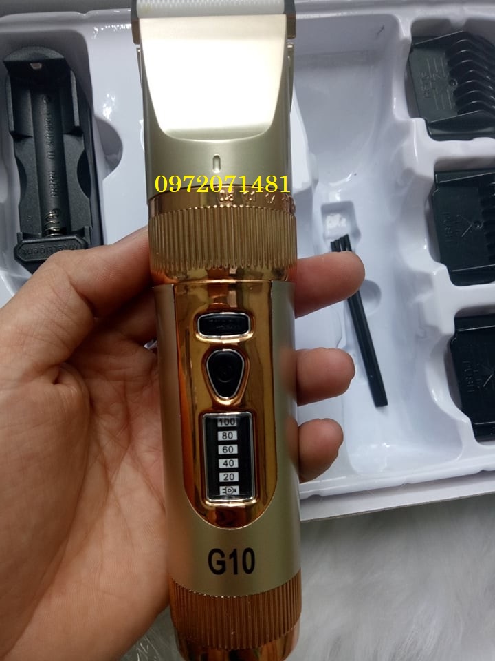 Tông đơ cắt tóc chuyên nghiệp G10[ LAZADA Miễn Phí Vận Chuyển]