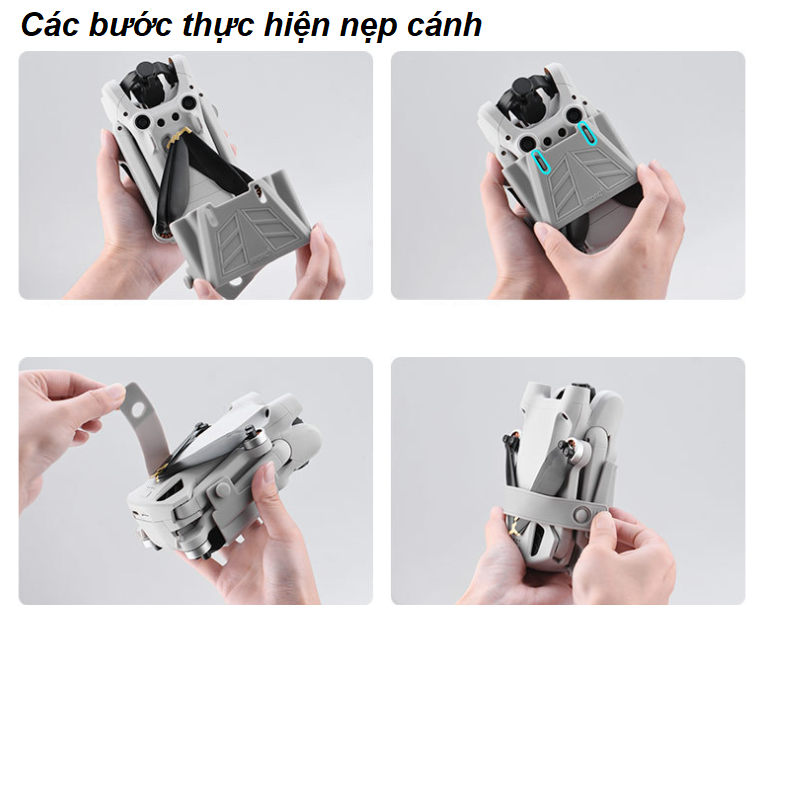 Kẹp cánh Flycam DJI MINI 3PRO/ mini3 4pro mini2 2SE - Phụ kiện Flycam (propeller Holder)