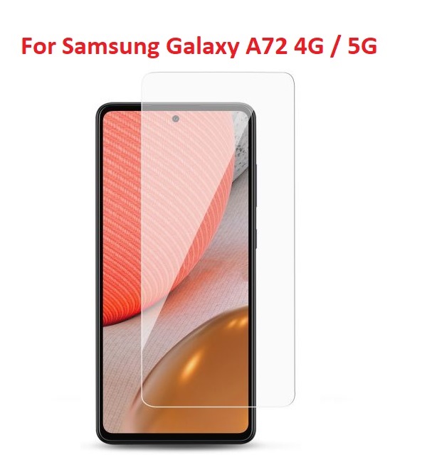 Kính cường lực Samsung A72 4G / 5G (Trong suốt, Không Full Màn)