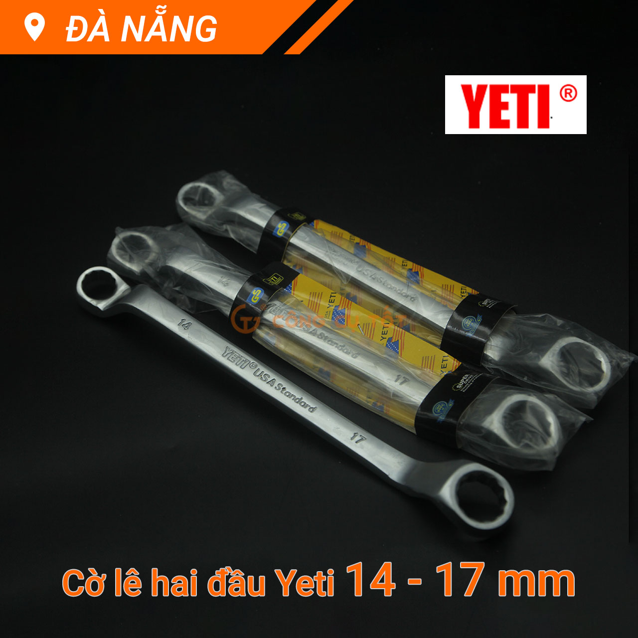 Cờ lê 2 vòng miệng tròn YE.TI các cỡ