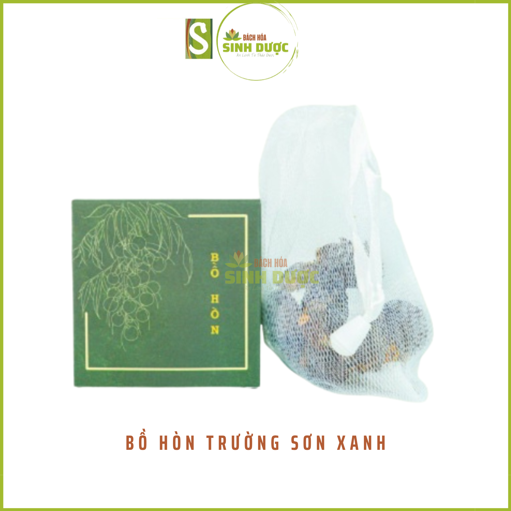 Hạt Bồ Hòn Tách Hạt 40g+ Túi Lưới HTX Sinh Dược