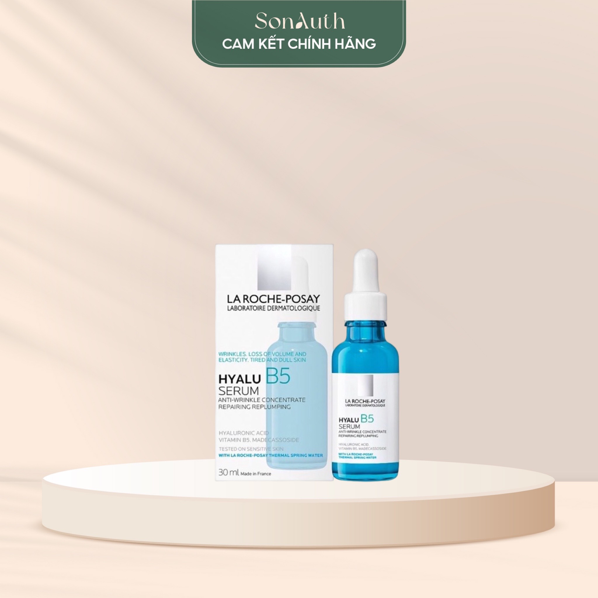(MUA 1 TẶNG 1) Tinh chất La Roche-Posay Hyalu B5 Serum 30ml
