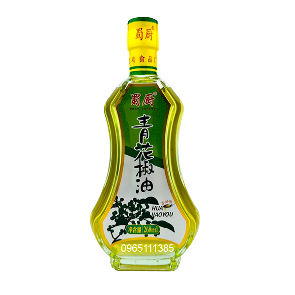 Dầu Hoa Tiêu Xanh/ Dầu Tê 268ml, nội địa TQ