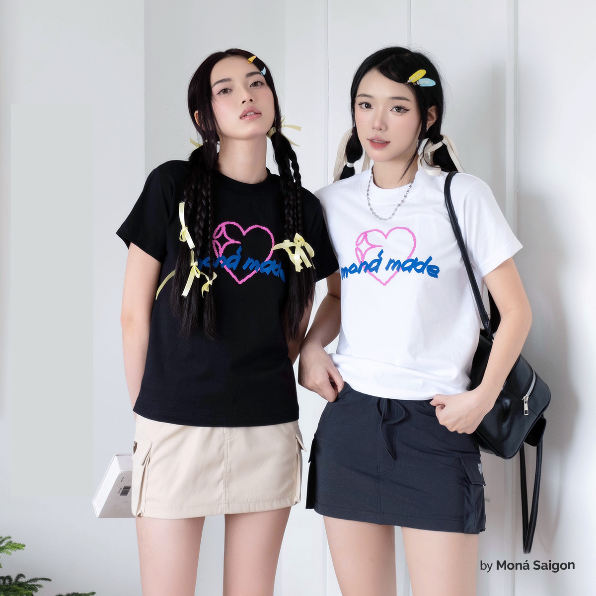 [VOUCHER 12%/149K] Áo thun baby tee MONÁ - UNE